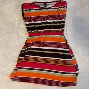 Women’s Retro-inspired Striped Dress